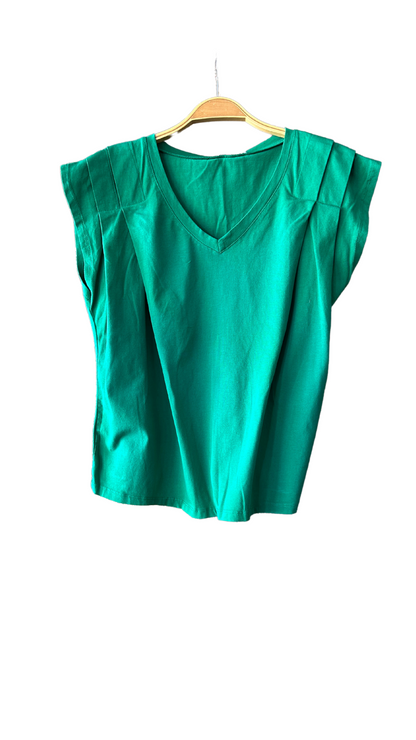 Tee Shirt Vert Bouteille