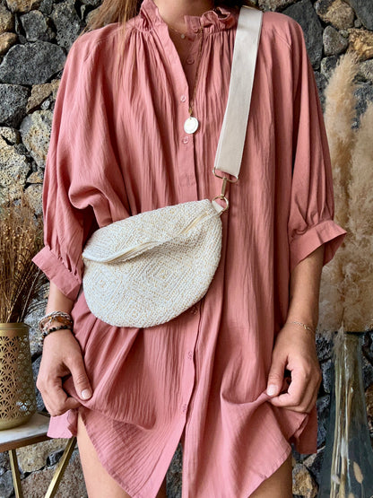 Robe Terracotta Coton